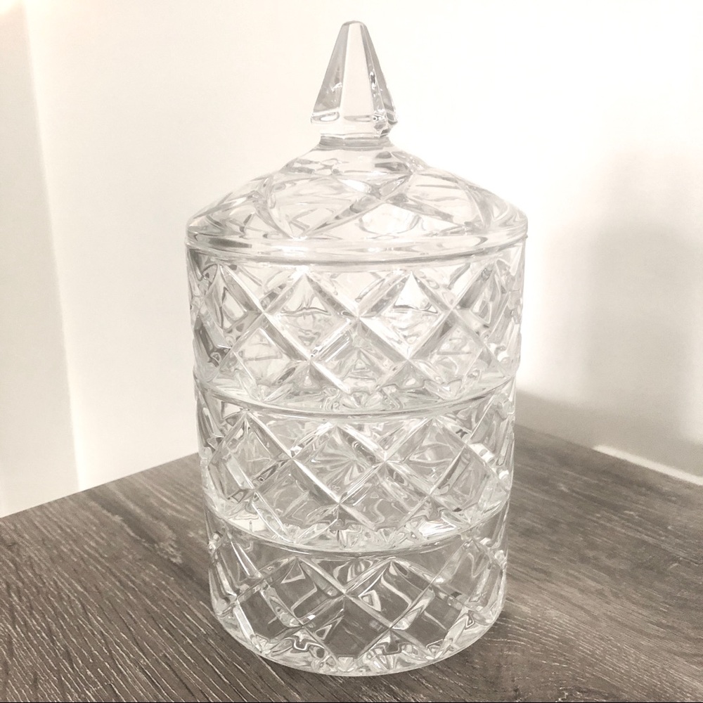 NEW Marquis by WATERFORD Crystal 3-in-1 Canister
